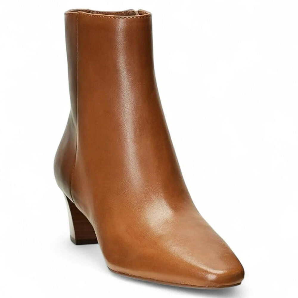 Lauren Ralph Lauren Willa P2833152 Boots Women's 10 Tan Leather Bootie LION112